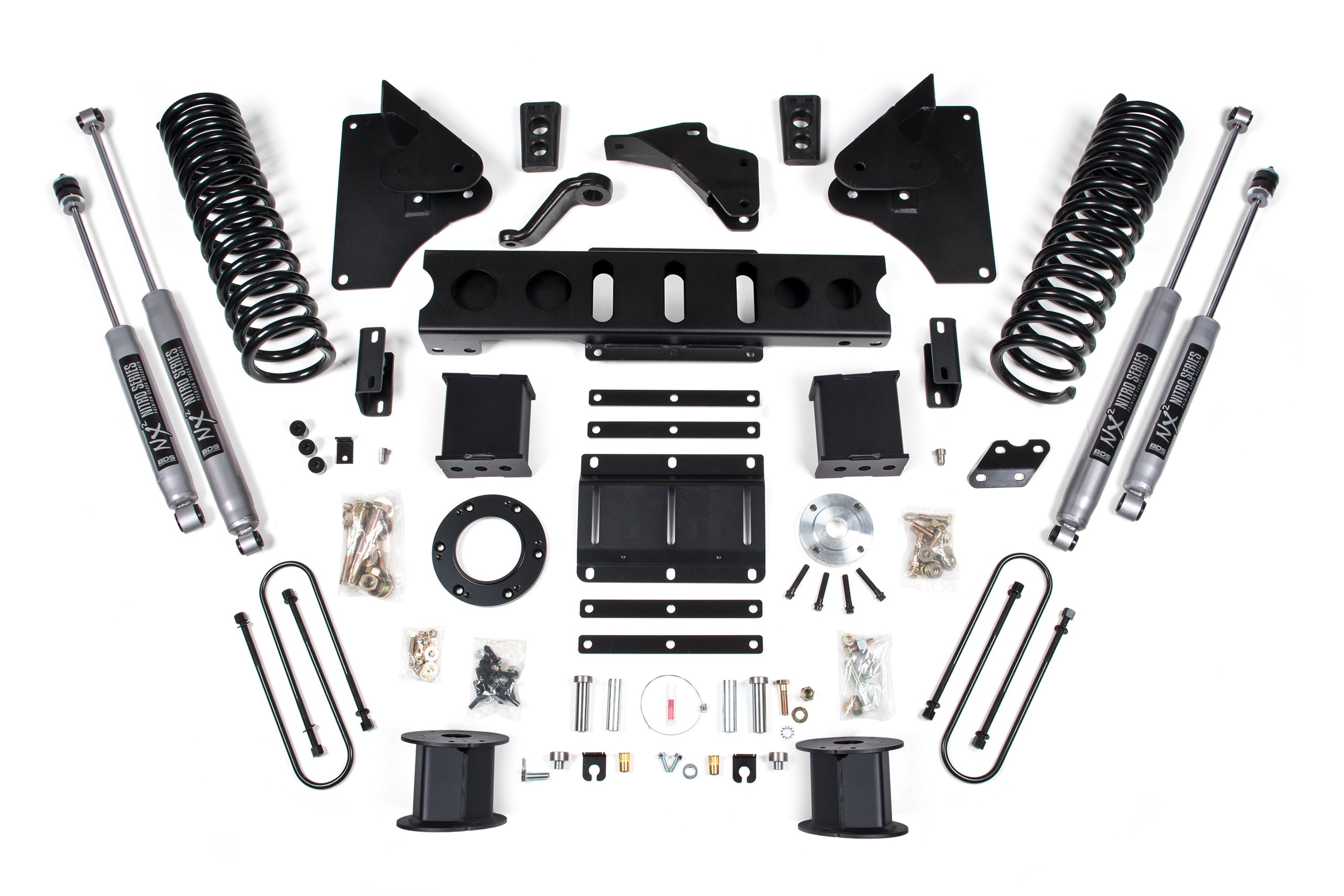2013-18 RAM 3500 Diesel w/rear Air, 6 bolt T-case 6 inch lift kit