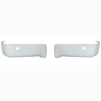 2009-14 F150 Rear BumperShellz, Gloss White, w/ sensor holes