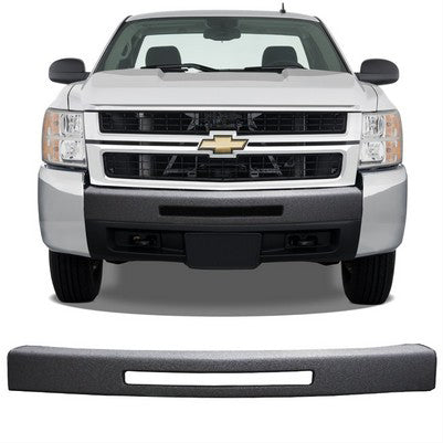 2007-13 Silverado Front BumperShellz, Gloss Black, w/ intake