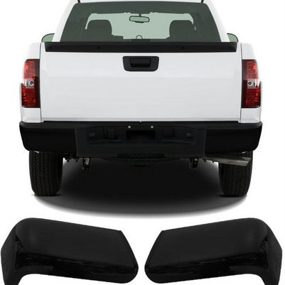 2007-13 Silverado/Sierra Rear Rear BumperShellz, Gloss Black, w/o sensor holes