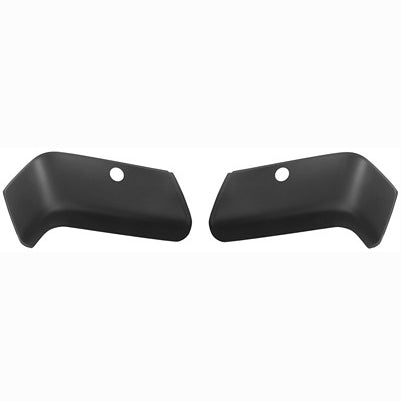 2007-13 Silverado/Sierra Rear BumperShellz, Matte Black, w/ sensor holes