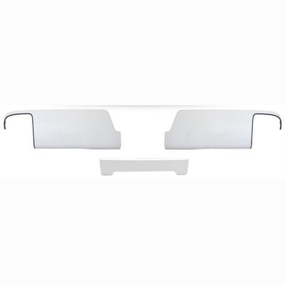 2014-18 Silverado/Sierra Rear BumperShellz, Gloss White, w/o sensor holes
