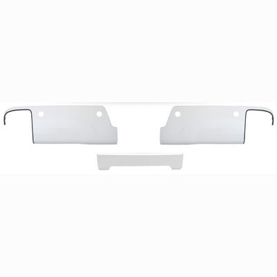 2014-18 Silverado/Sierra Rear BumperShellz, Gloss White, w/ sensor holes