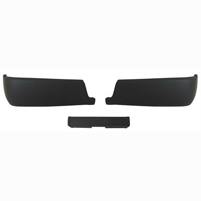 2009-18 Ram Rear BumperShellz, Matte Black, single exhaust, w/o sensor holes