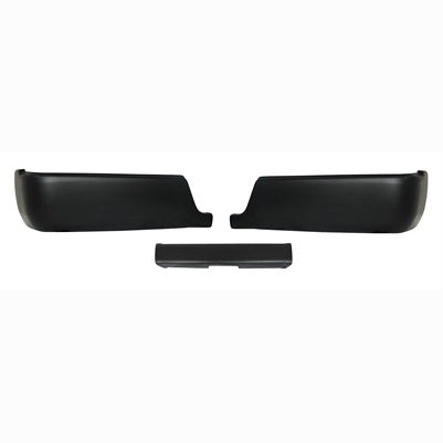 2009-18 Ram Rear BumperShellz - Armor Coated ABS, single exhaust, w/o sensor holes