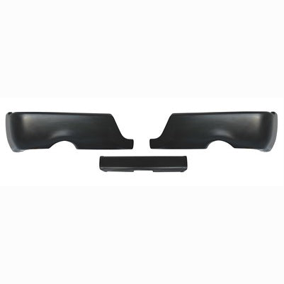 2009-18 Ram Rear BumperShellz - Paintable ABS, dual exhaust, w/o sensor holes