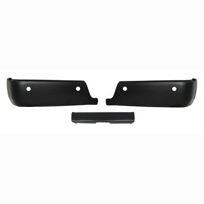 2009-18 Ram Rear BumperShellz - Armor Coated ABS, single exhaust, w/ sensor holes