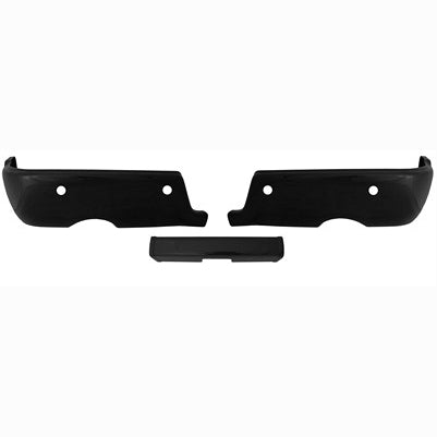 2009-18 Ram Rear BumperShellz, Gloss Black, dual exhaust, w/ sensor holes