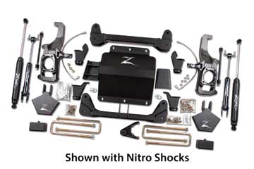 2011-19 Silverado/Sierra 2500/3500 5in Suspension Lift kit w/o Top Overload