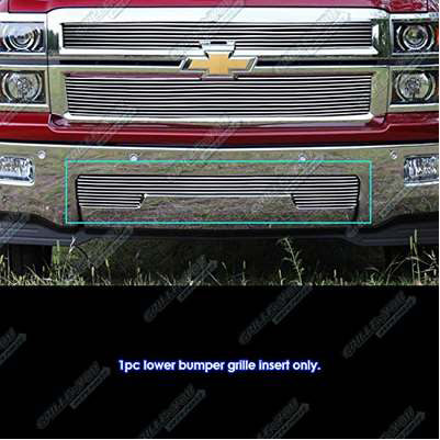 2014-2015 Chevy Silverado 1500 Lower Bumper Aluminum Grille