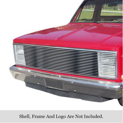 1981-87 Chev/GMC C/K Pickup Phantom Billet Grille, Stainless Steel
