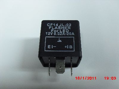 CF14 electronic signal flasher. Use when upgrading to LED bulbs.