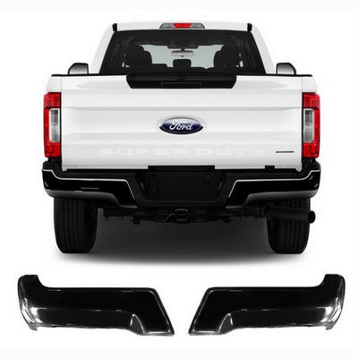 2017-22 F250/F350 Rear Bumper Shellz, With sensor holes, Paintable