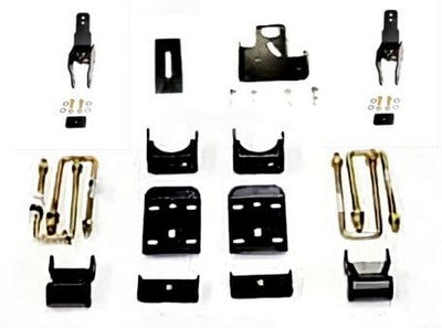 2019-24 Silverado/Sierra1500 Denali 5 inch Rear Lowering Kit