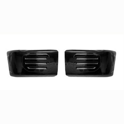 2015-17 F150 Front BumperShellz (Side Covers)- Gloss Black, w/o Fog Lamps