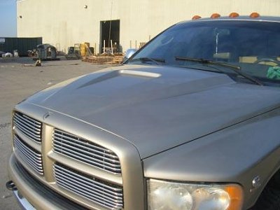 2002-08 Dodge Ram 1500, 03-09 Dodge Ram 2500/3500 Pro EFX Steel Cowl Induction Hood