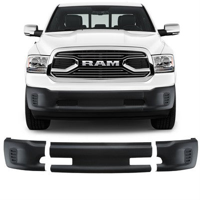2013-18 Ram 1500 front Matte Black, w/o Sensors w/o Fog lights