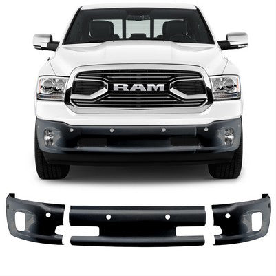 2013-18 Ram 1500 front Paintable ABS, with Sensors with Fog light cutouts