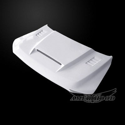 2021-2023 W/O Black Appearance And Tremor Packages SSK Style Functional Heat Extractor Ram Air Hood