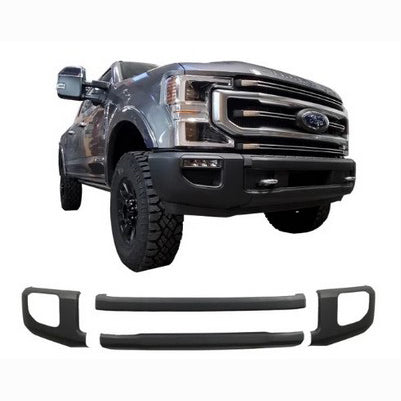 2020-22 F250/F350 Front Bumper Cover w/o Fog lights Gloss Black