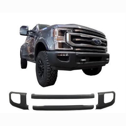 2021-24 F250/F350 Front Bumper Cover (with Fog Lamps) Armor Coated (Bed Lined ABS)