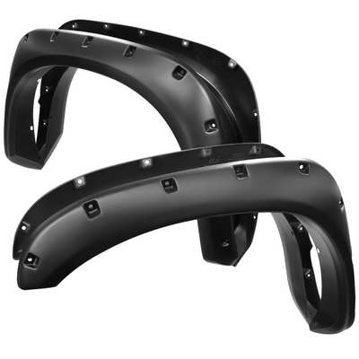 2002-08 Dodge Ram Pocket Style Fender Flares- Black/Smooth