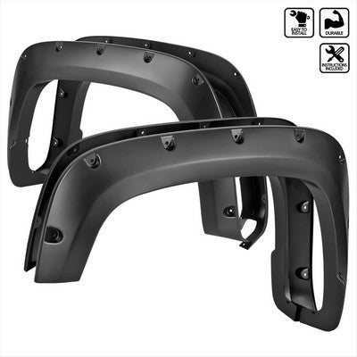 2020-22 Chevrolet Silverado 2500 3500 Smooth Fender Flares