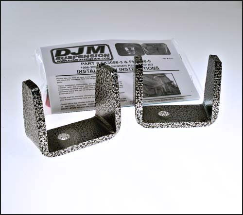 1998-07 Ranger rear diff Flip Brackets, 5 inch drop