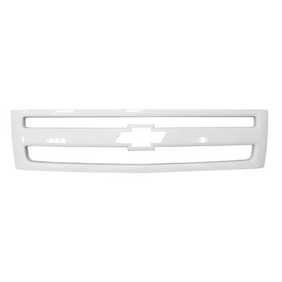 2007-13 Silverado 1500 Grille Overlays, GM Summit White