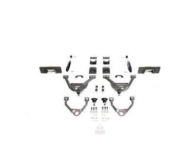 2007-16 Silverado/Sierra1500 (Cast) 5/7 Lowering Kit Extended/Crew Cab W/ Weld On C-Notch