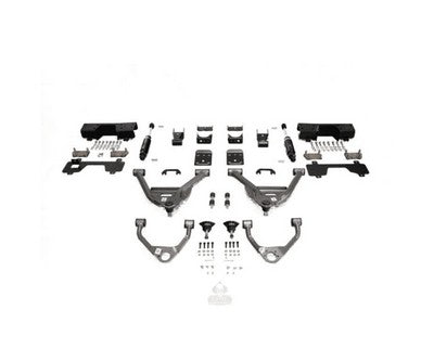 2007-16 Silverado/Sierra1500 (Cast) 5/7 Lowering Kit Single Cab W/ Bolt On C-Notch