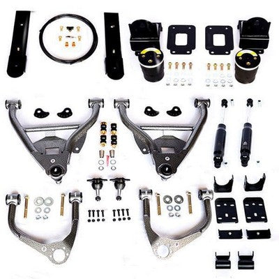 2019-24 Silverado/Sierra1500 4/6 Lowering Kit W/ Helper Bags (Single Cab)