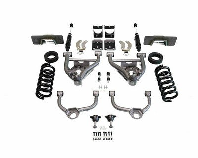 1988-98 C1500 4/6 Lowering Kit W/ Weld On C-Notch