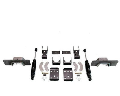 1988-98 C1500 7 inch Rear Lowering Kit W/ Weld On C-Notch