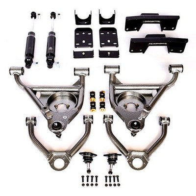 1999-06 (2007 Classic) Silverado/Sierra 2Wd 4/6 Lowering Kit W/ Bolt On C-Notch