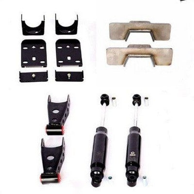 1999-06 (2007 Classic) Silverado/Sierra 7 inch Rear Lowering Kit W/ Weld On C-Notch