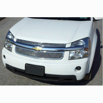 2005-09 Chevy Equinox Main Upper Grille, Stainless Steel Mesh, Chrome