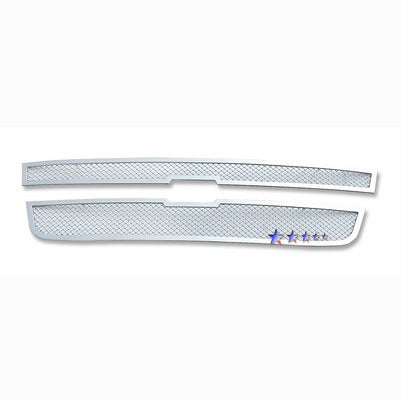2004-11 Chevy Colorado (Not For Extreme) Main Upper Grille, Stainless Steel Mesh, Chrome