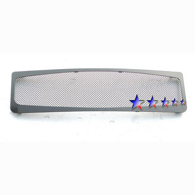 2007-11 Ford Expedition Main Upper Grille, Stainless Steel Mesh, Black Powder Coated