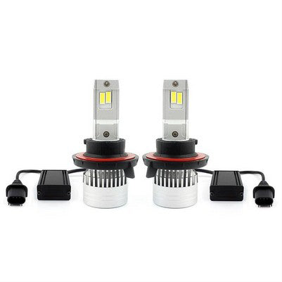 H13 Series X9 (F3) LED headlight bulb kit, 10,000 Lumens per bulb