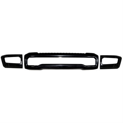 2023-25 Super Duty Front Bumper Overlays (With Sensors), Gloss White