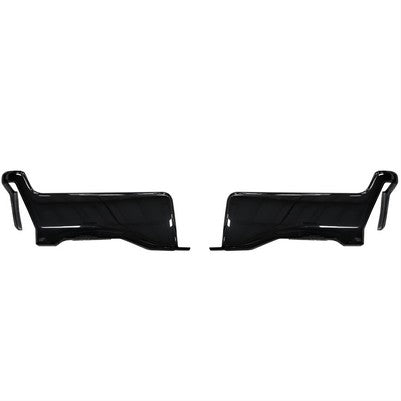 2023-25 Super Duty Rear Bumper Overlays, Armor Coated (Bed Lined ABS)