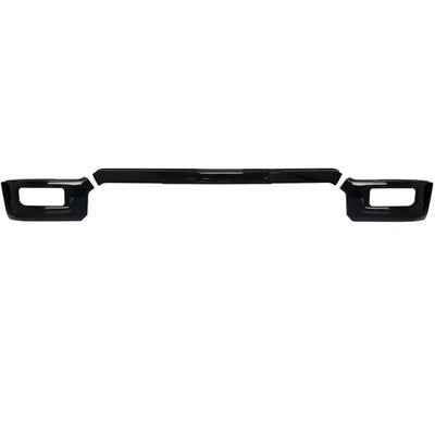 2024-2025 Ford F150 Front Bumper Overlays, No sensors, Gloss black