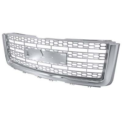 2007-12 GMC Sierra Mesh Grille - Chrome