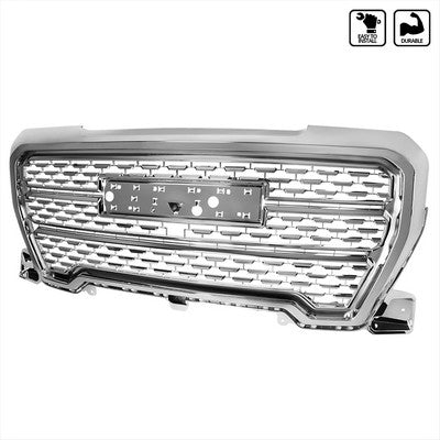 2019-22 GMC Sierra Fits 1500 - Chrome Grille