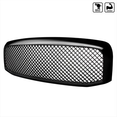 2006-08 Dodge Ram Black Mesh Grille