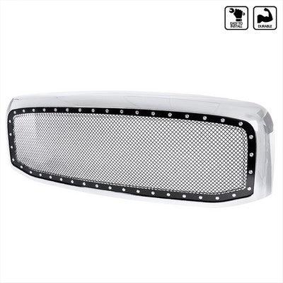 2006-08 Dodge Ram Mesh Grille With Rivet