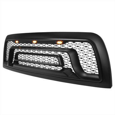 2010-18 Dodge Ram 2500 Grille With Led Accents - Matte Black