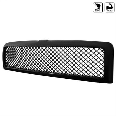 1994-01 Dodge Ram Mesh Grille Glossy Black