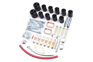 1987-95 Jeep Wrangler YJ Manual transmission, 2 inch body lift